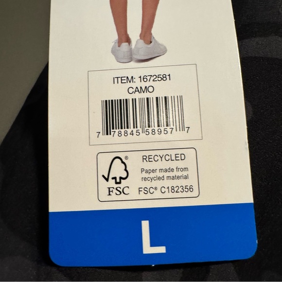 Tuff Athletics Gray Camo Athletic Shorts Size Large - Picture 5 of 11